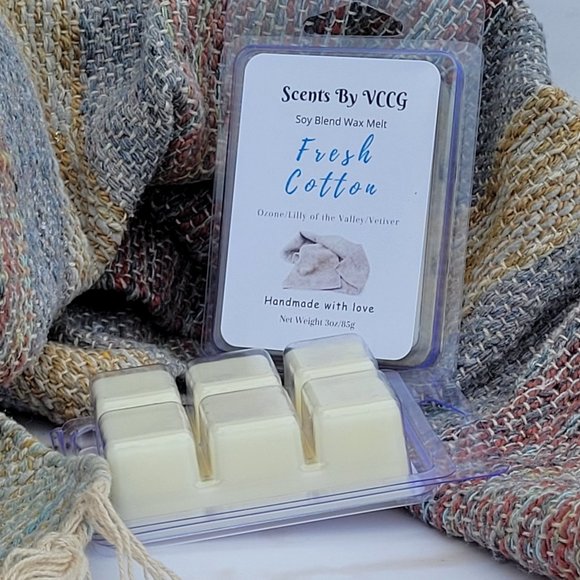 Fresh Cotton Soy Blend Wax Melt - Picture 2 of 2